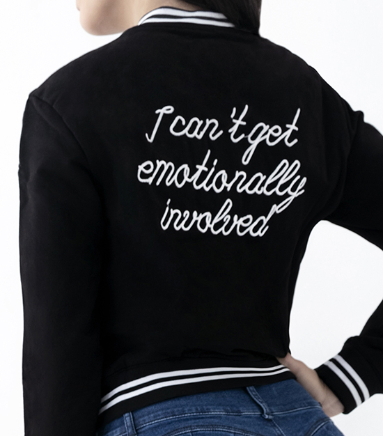 Casaca Bomber con broches - S3-007