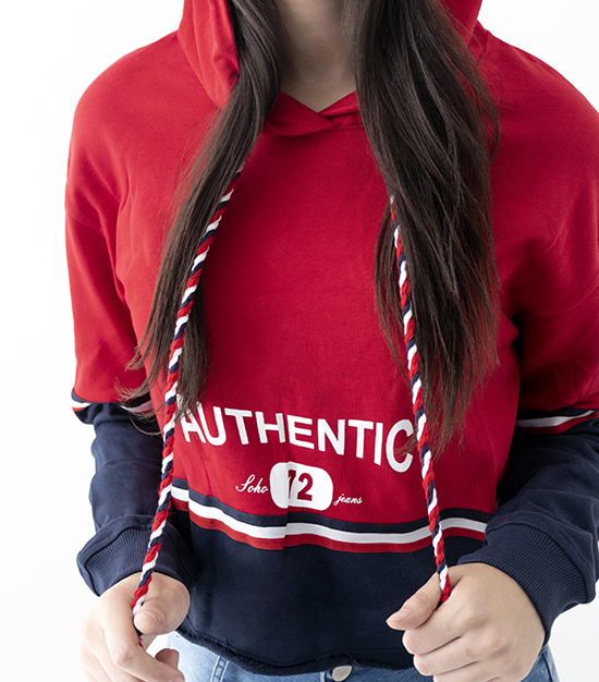 Polera con Capucha - SPF-014